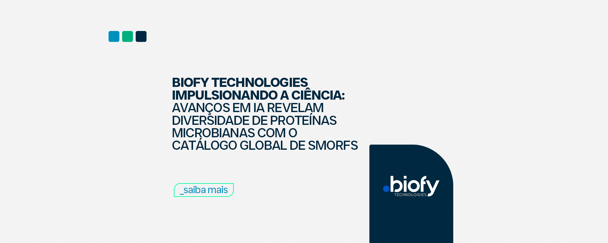 Biofy Technologies Impulsionando a Ciência: Avanços em IA Revelam Diversidade de Proteínas Microbianas com o Catálogo Global de smORFs